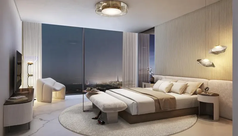 Interior at Palm Beach Tower 3 in Dubai Marina Dubai