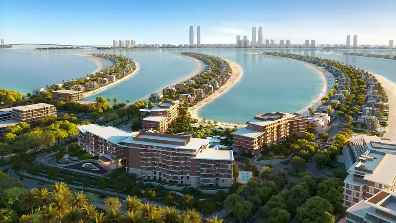 Exterior at Palm Central Private Residences Phase 2 in Palm Jebel Ali Dubai