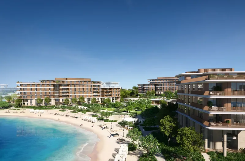 Exterior at Palm Central Private Residences Phase 2 in Palm Jebel Ali Dubai