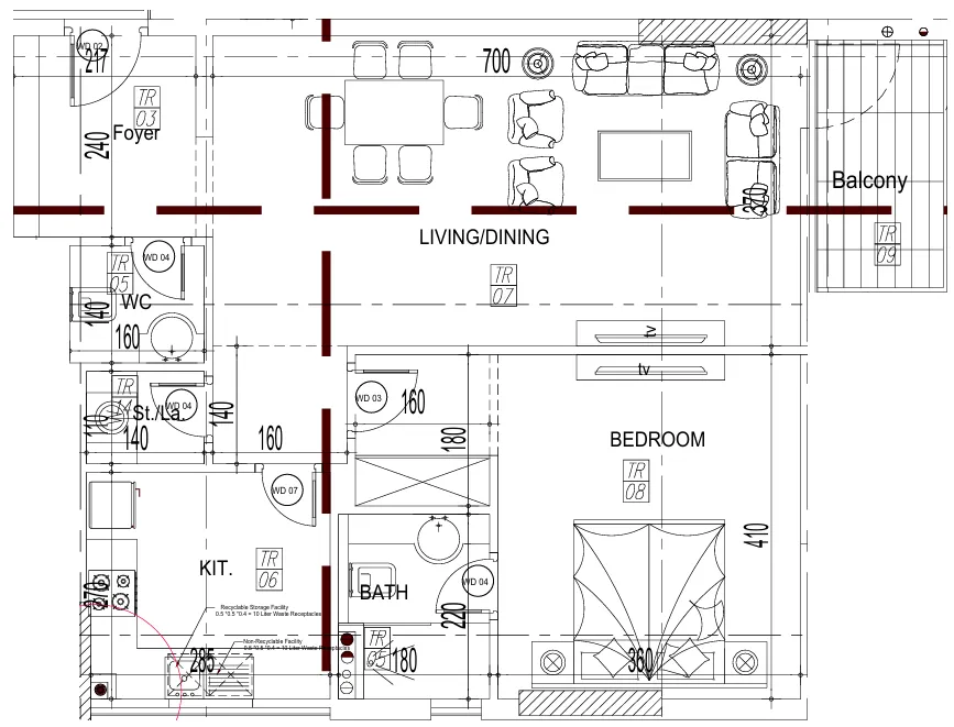 Dugasta Paradise View II floor plan