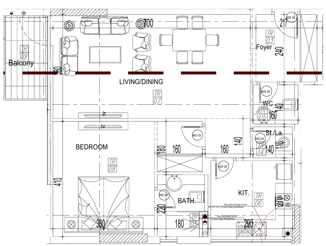 Dugasta Paradise View II floor plan