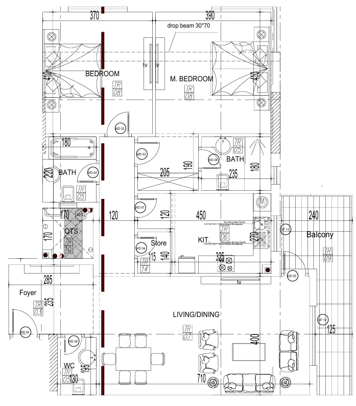 Dugasta Paradise View II floor plan