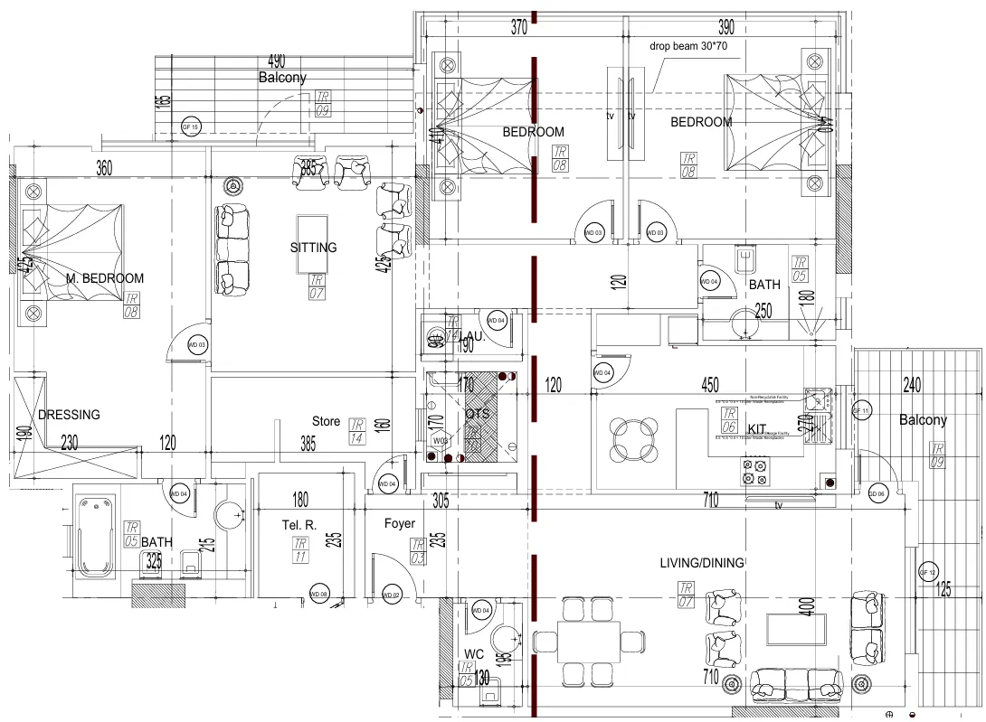 Dugasta Paradise View II floor plan