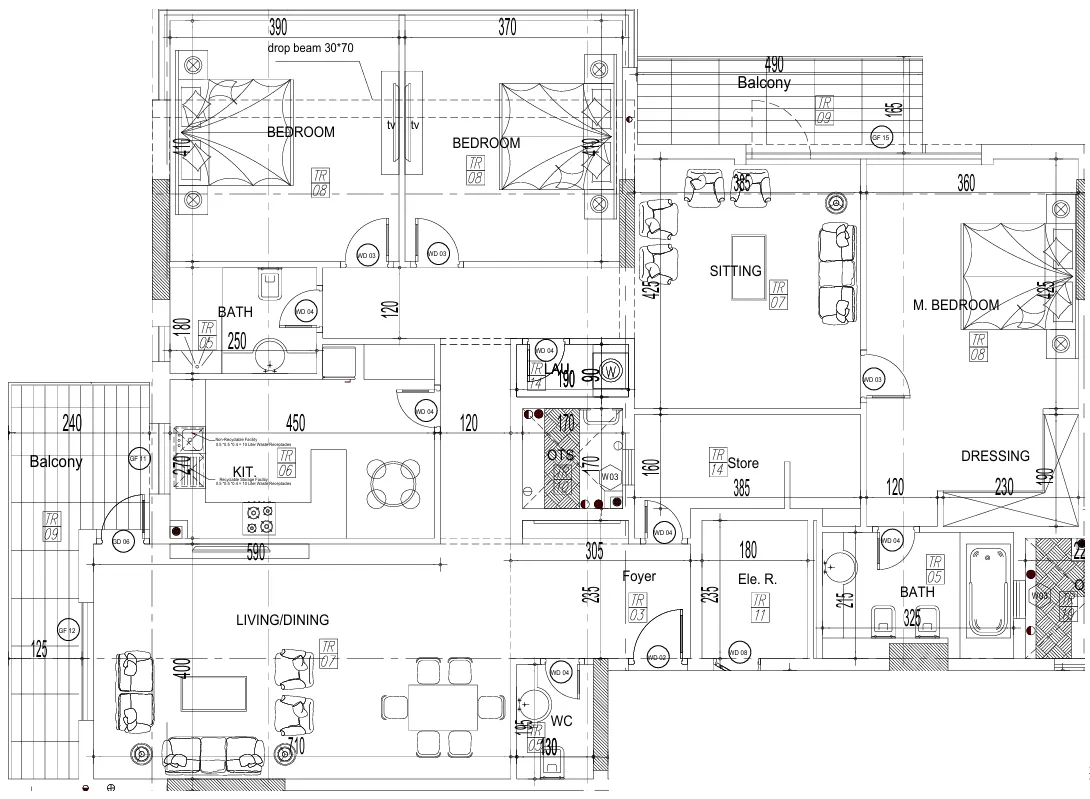 Dugasta Paradise View II floor plan