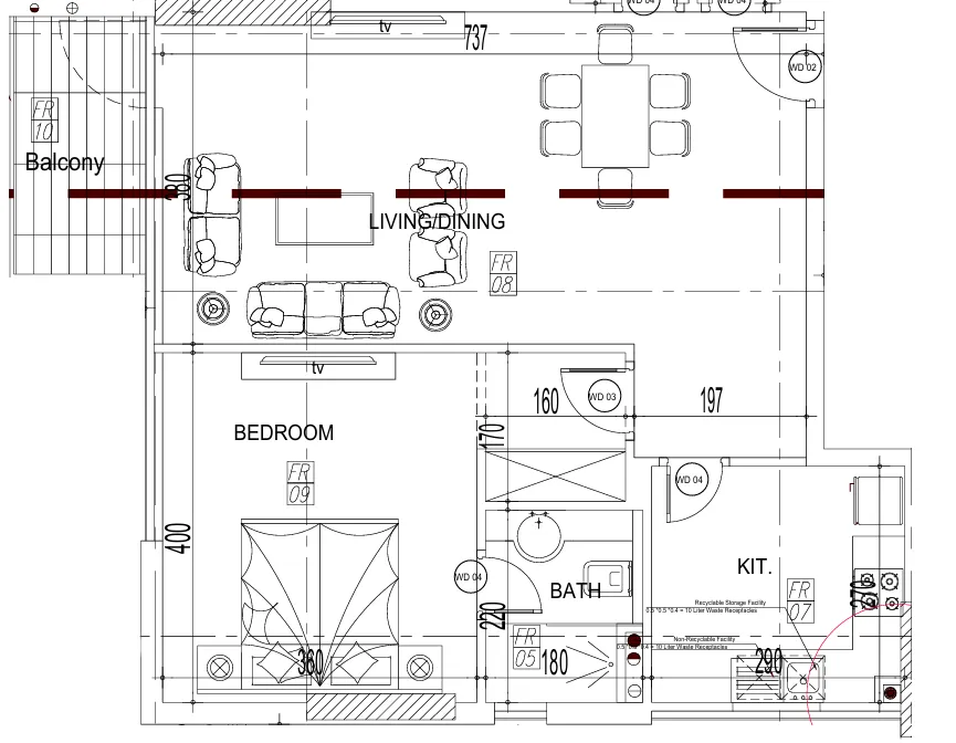 Dugasta Paradise View II floor plan