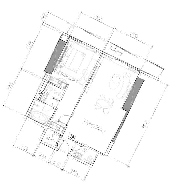 DAMAC Paramount Tower Hotel And Residences floor plan