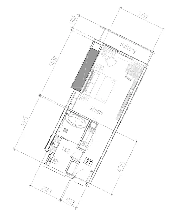 DAMAC Paramount Tower Hotel And Residences floor plan
