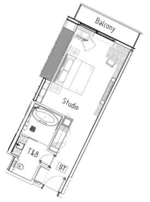 DAMAC Paramount Tower Hotel And Residences floor plan