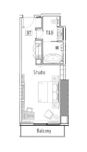 DAMAC Paramount Tower Hotel And Residences floor plan