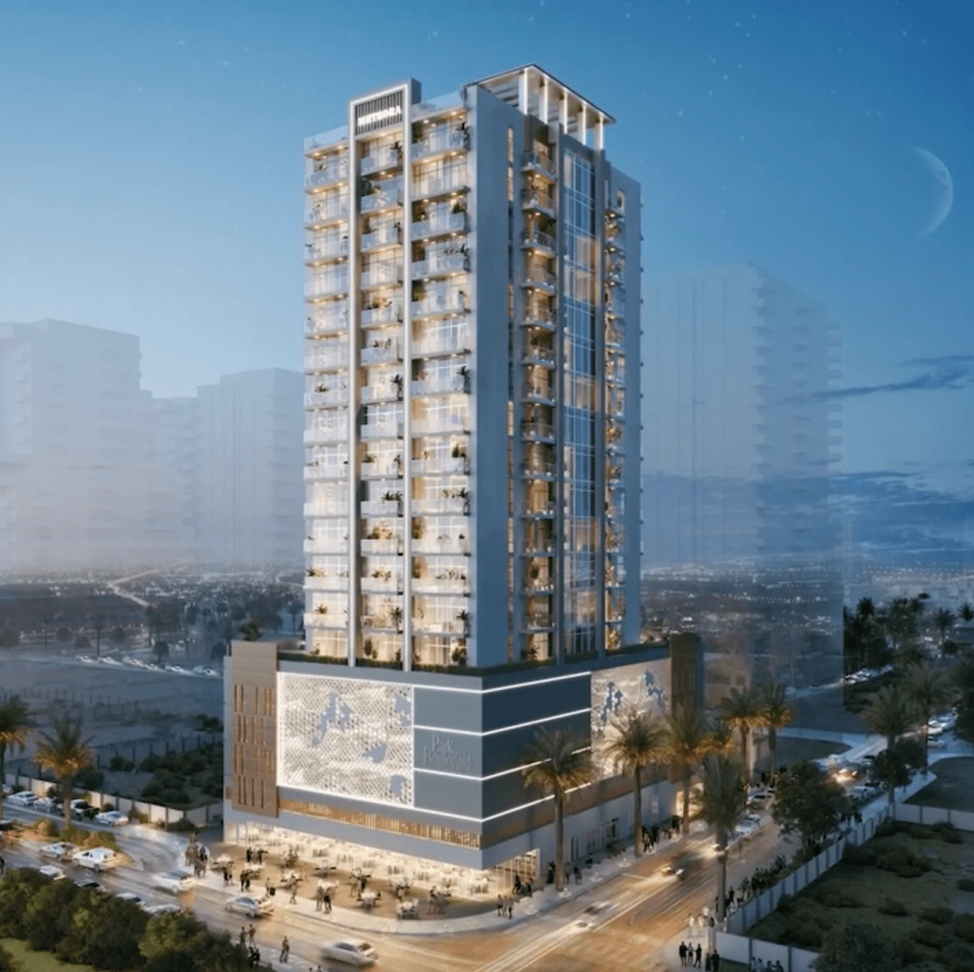Park Boulevard apartments in Jumeirah Village Circle, Dubai