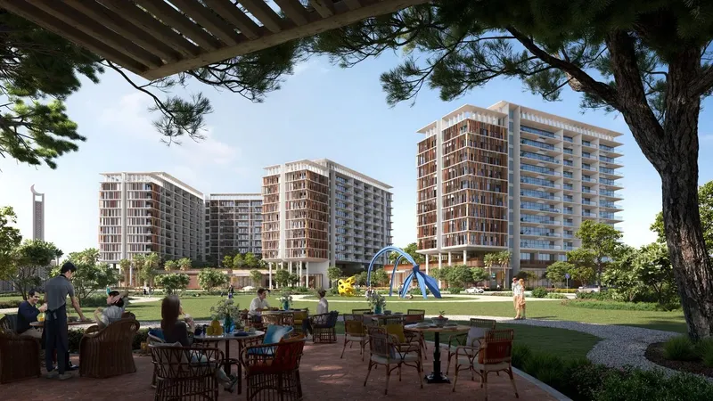 Exterior at Park Five in Dubai Production City Dubai