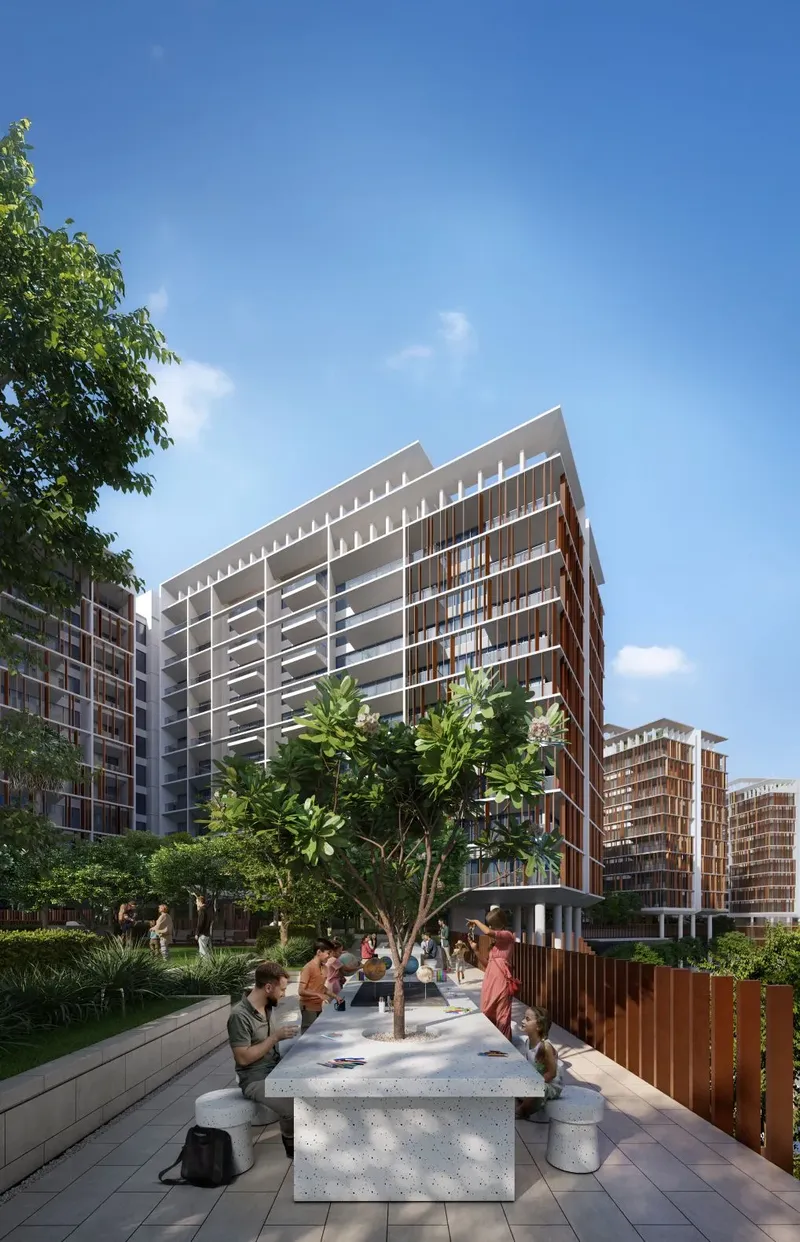 Exterior at Park Five in Dubai Production City Dubai