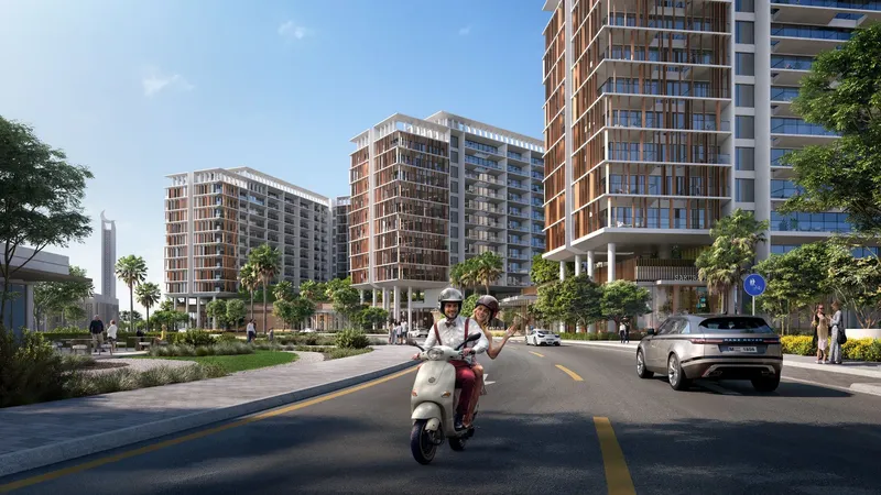 Exterior at Park Five in Dubai Production City Dubai
