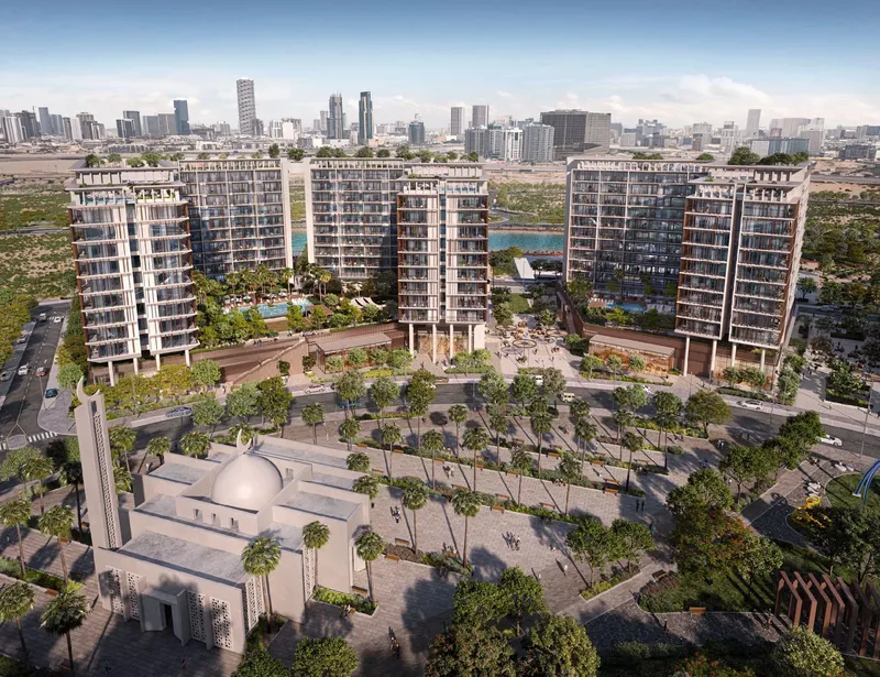Exterior at Park Five in Dubai Production City Dubai