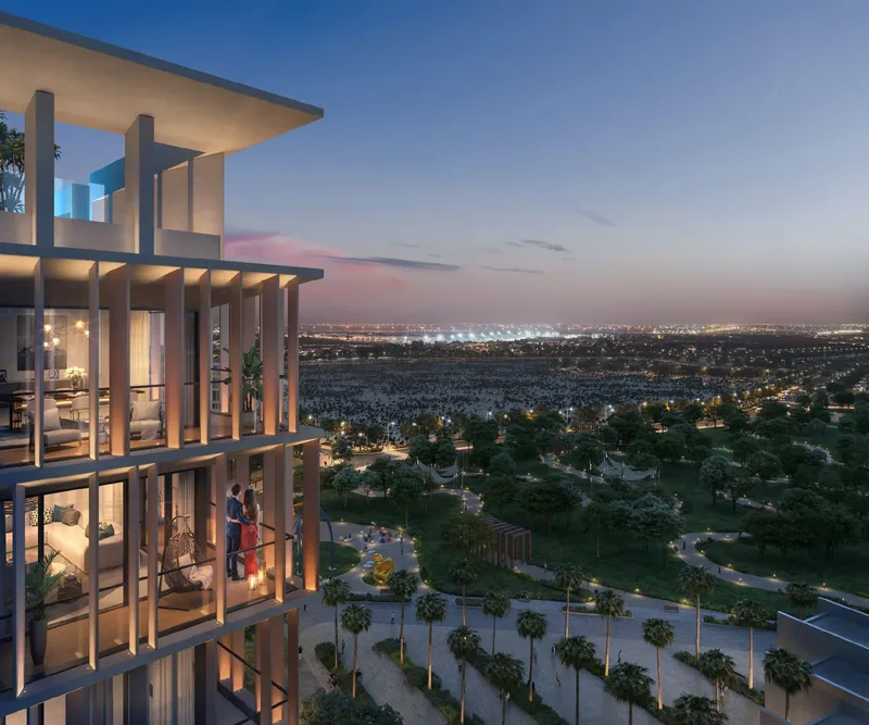 Exterior at Park Five in Dubai Production City Dubai