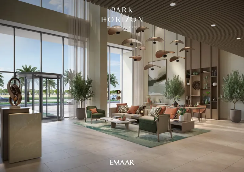 Lobby at Park Horizon in Dubai Hills Dubai