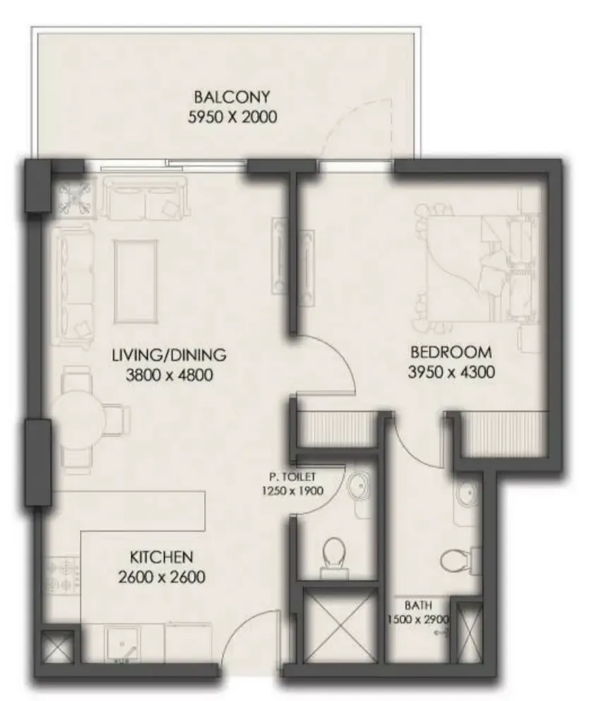 Park Group Park Residency floor plan