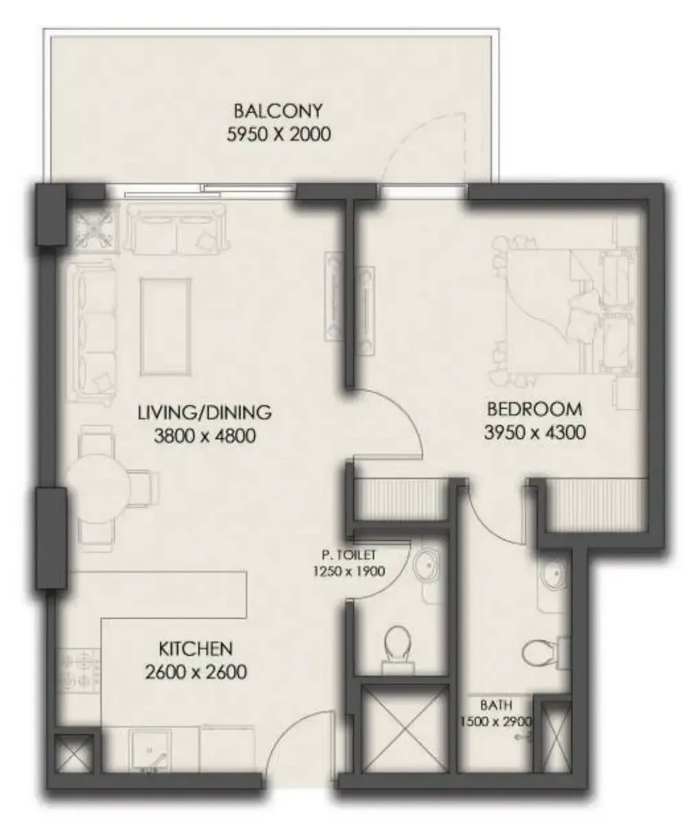 Park Group Park Residency floor plan