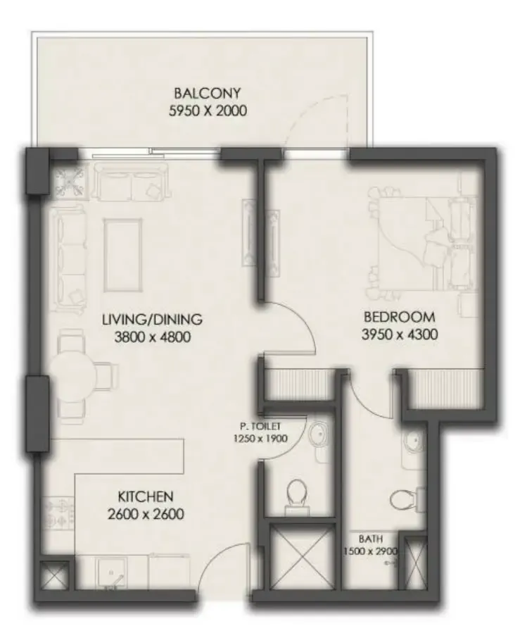 Park Group Park Residency floor plan