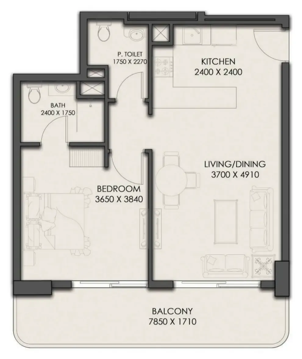 Park Group Park Residency floor plan