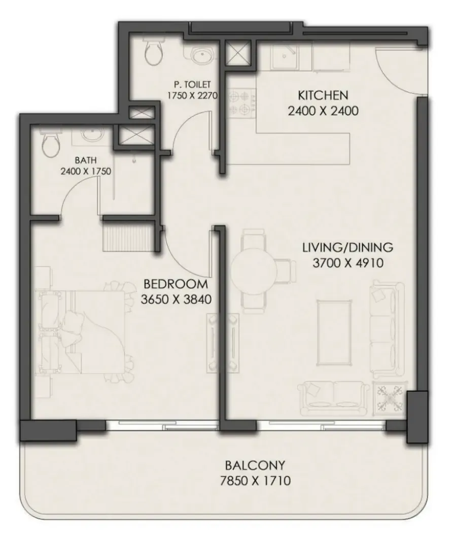 Park Group Park Residency floor plan
