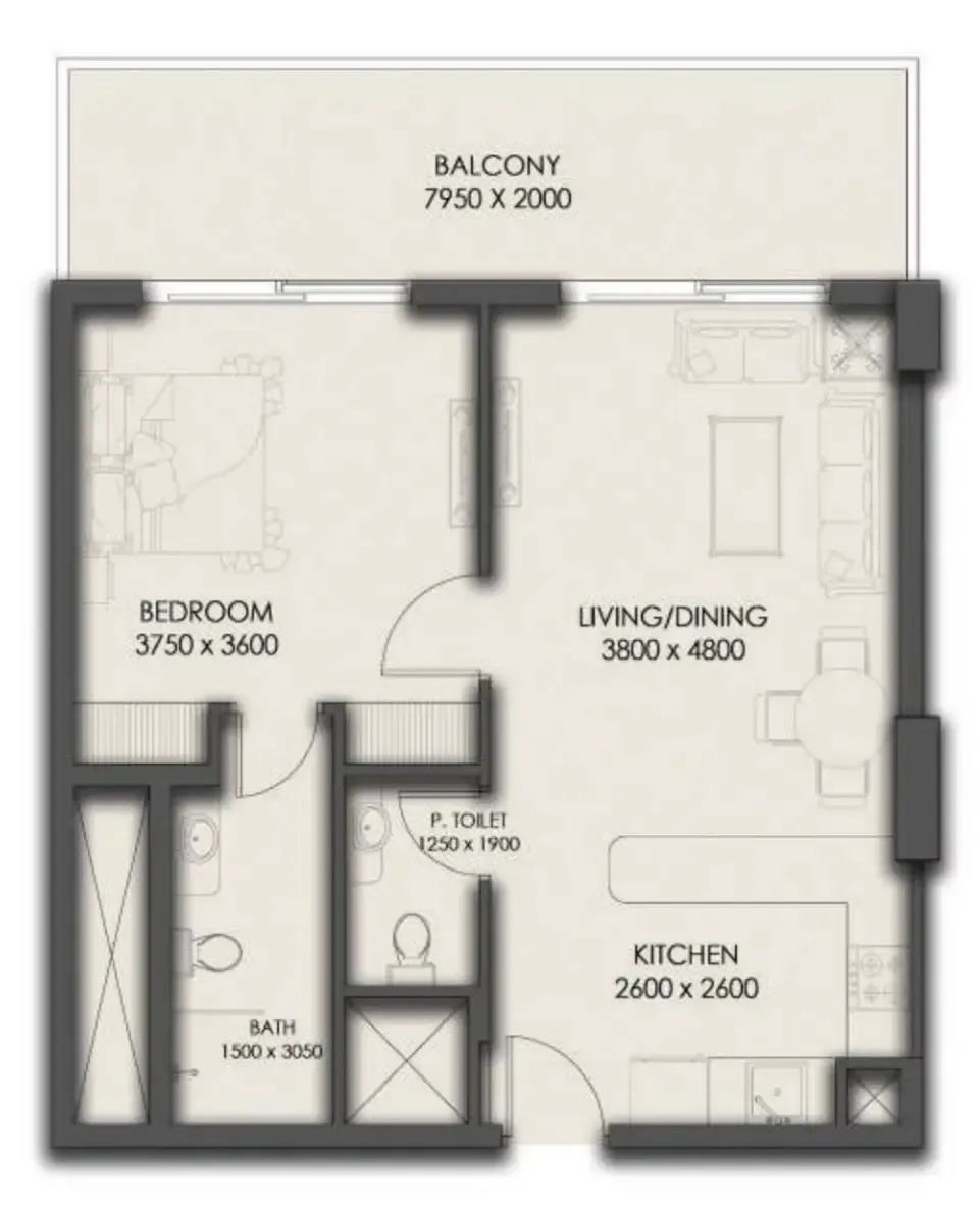 Park Group Park Residency floor plan