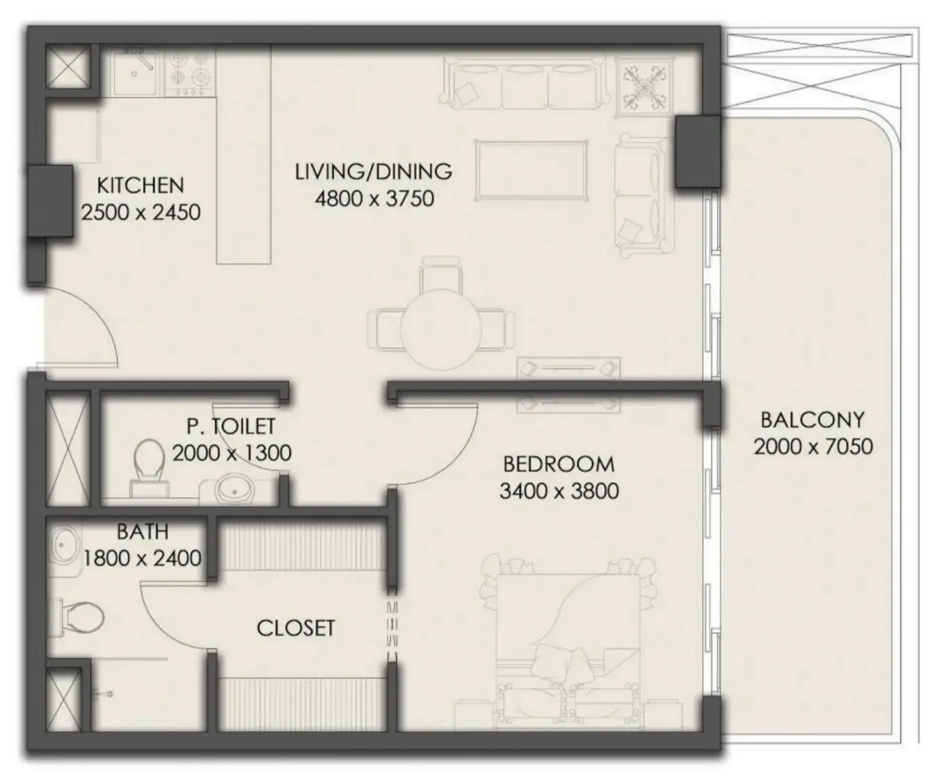Park Group Park Residency floor plan