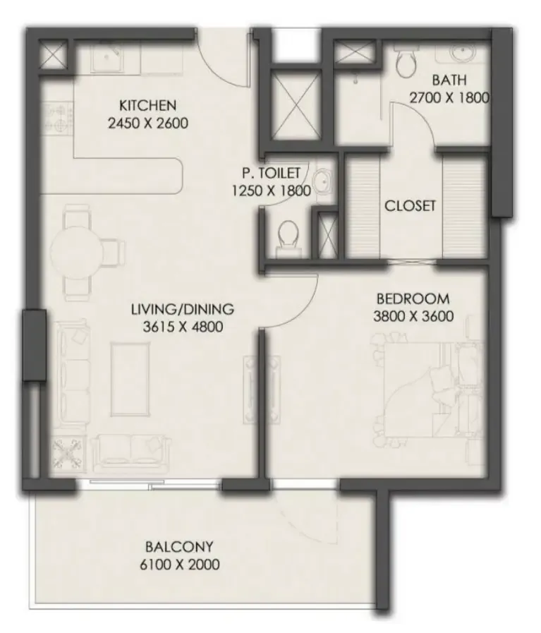 Park Group Park Residency floor plan