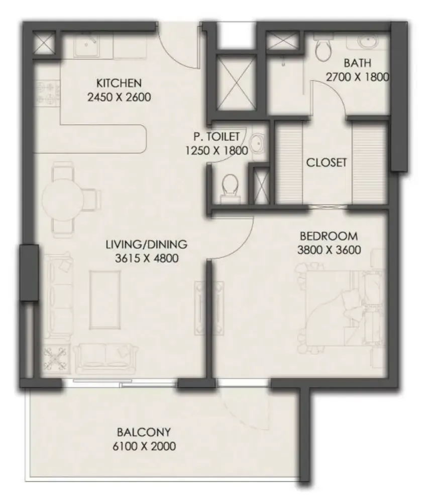 Park Group Park Residency floor plan