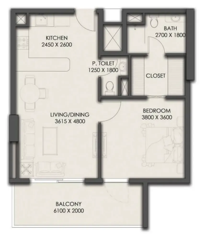 Park Group Park Residency floor plan