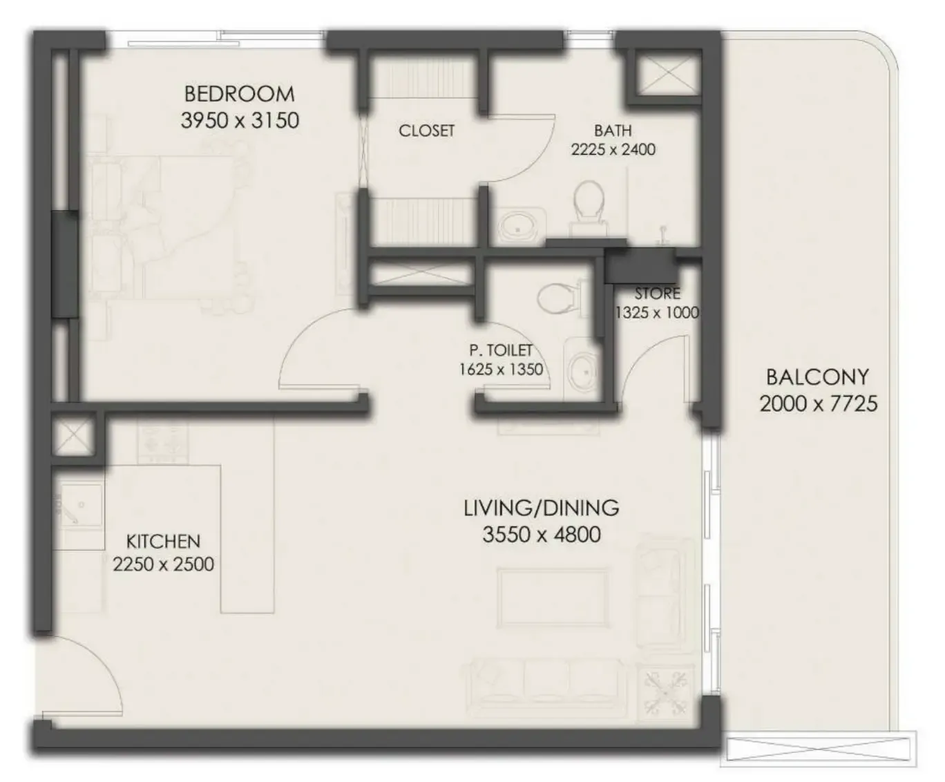 Park Group Park Residency floor plan