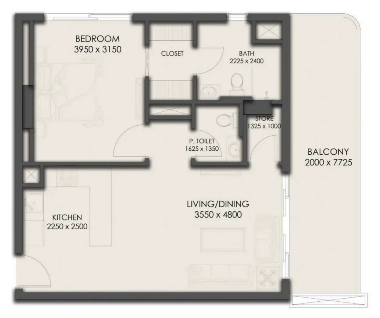 Park Group Park Residency floor plan