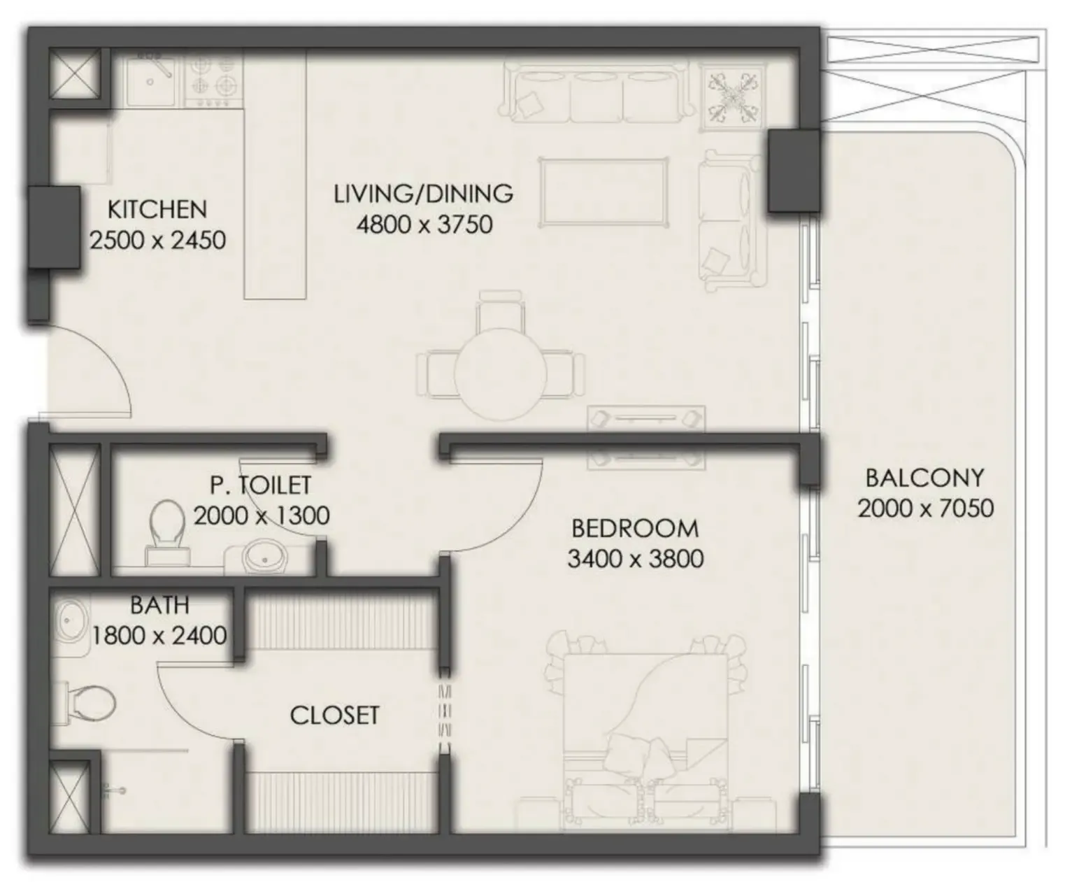 Park Group Park Residency floor plan