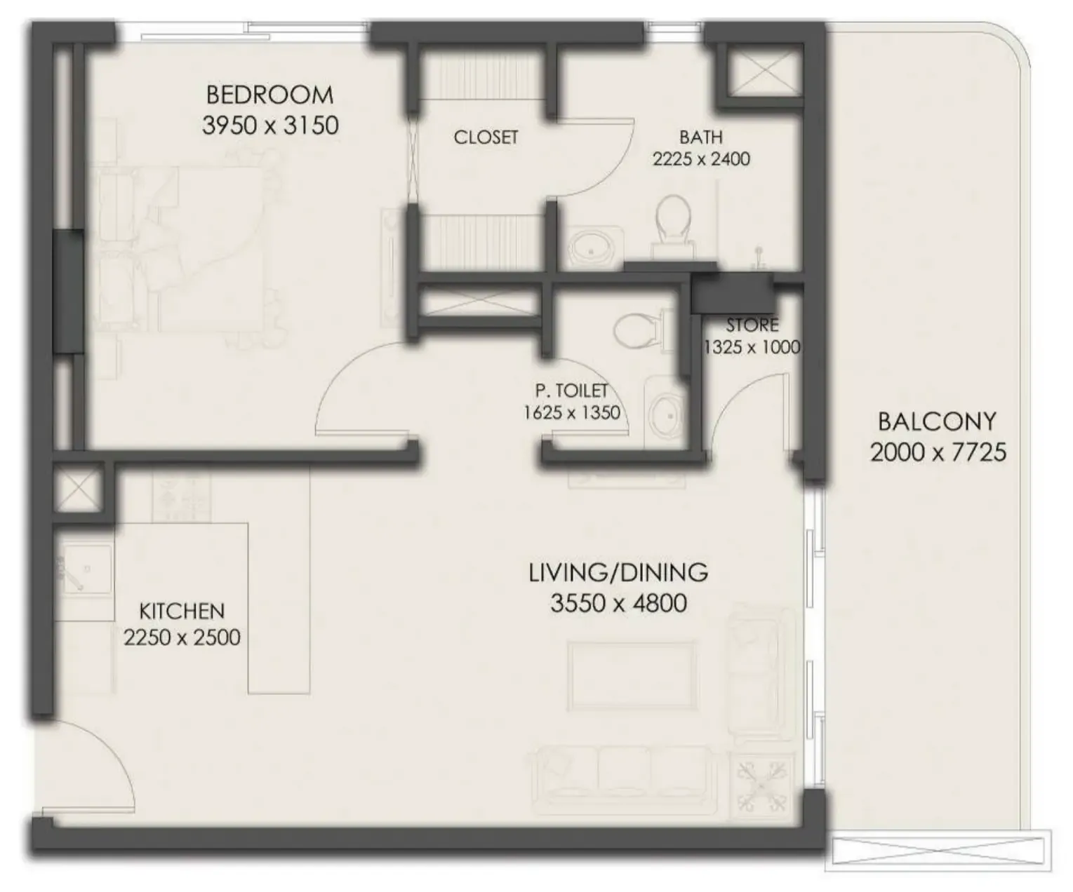 Park Group Park Residency floor plan