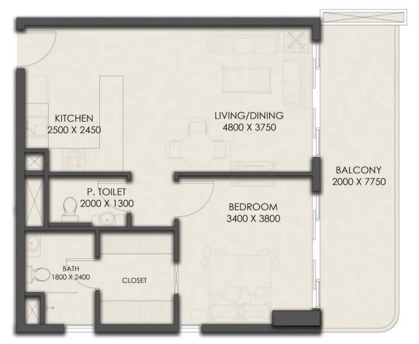 Park Group Park Residency floor plan