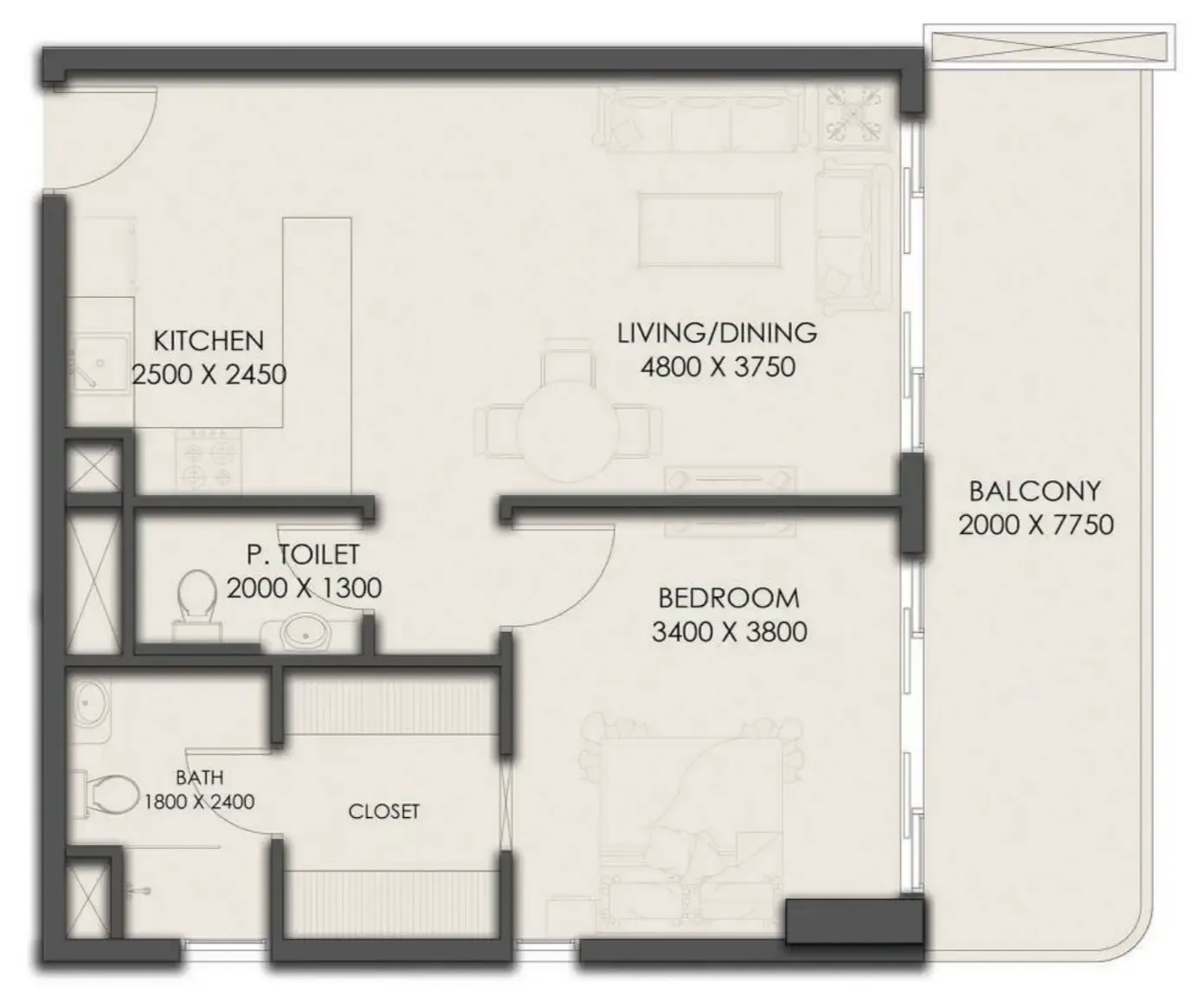 Park Group Park Residency floor plan
