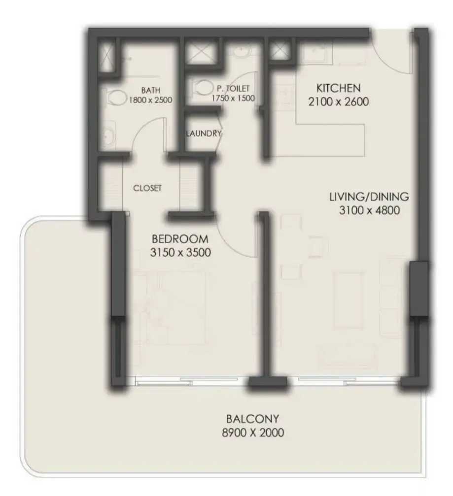 Park Group Park Residency floor plan