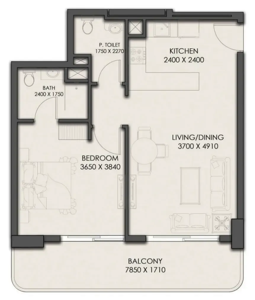 Park Group Park Residency floor plan