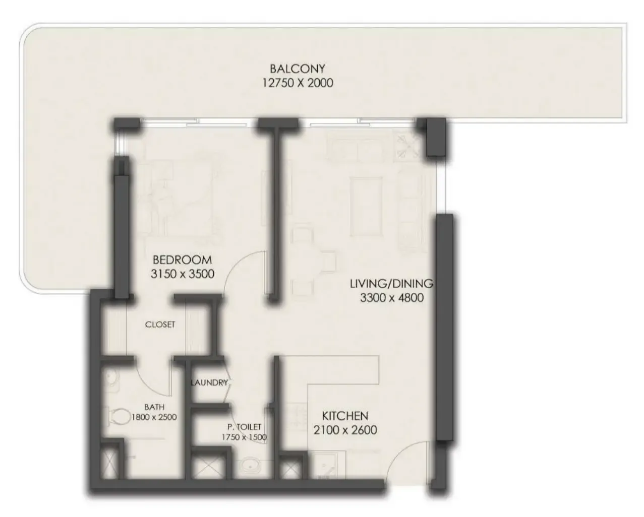 Park Group Park Residency floor plan