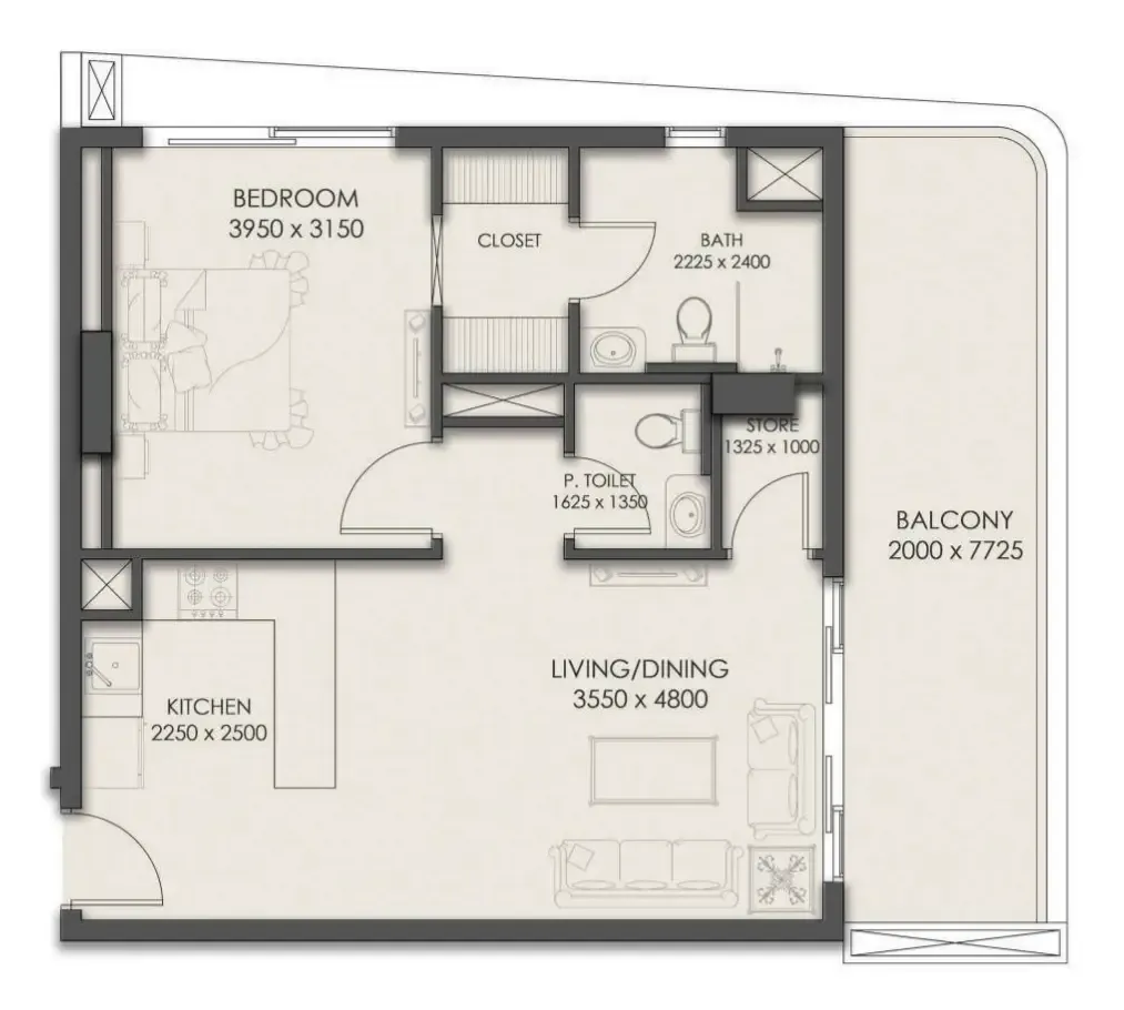 Park Group Park Residency floor plan