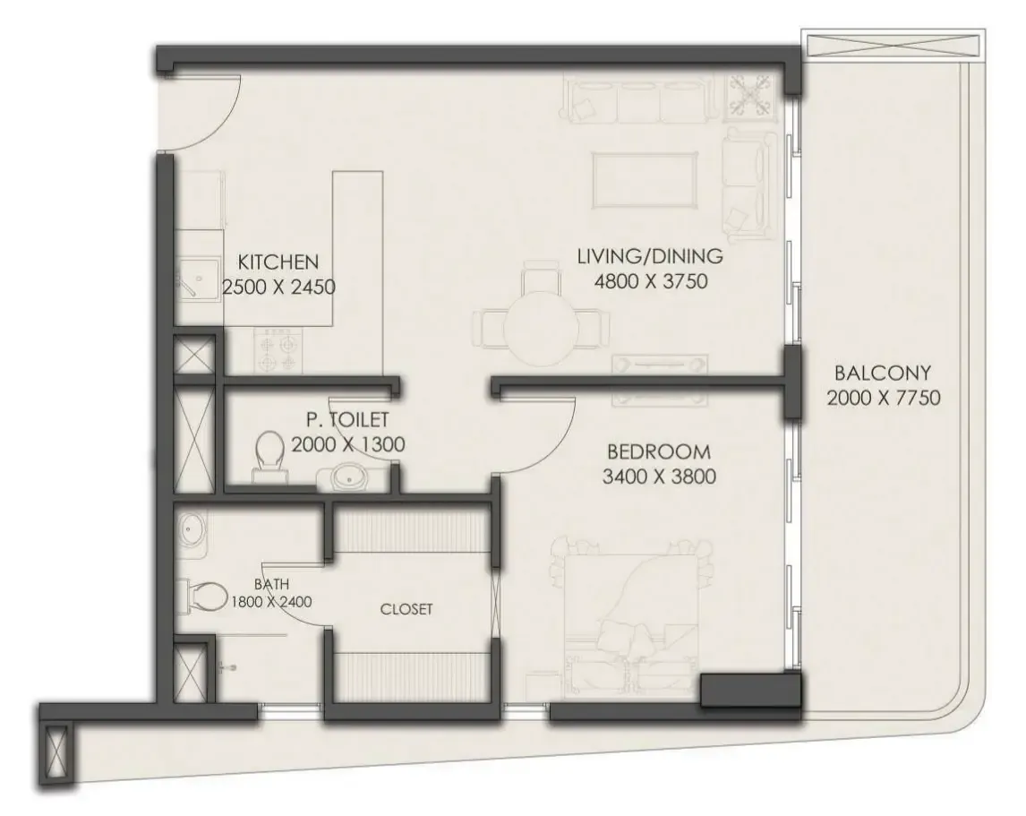Park Group Park Residency floor plan