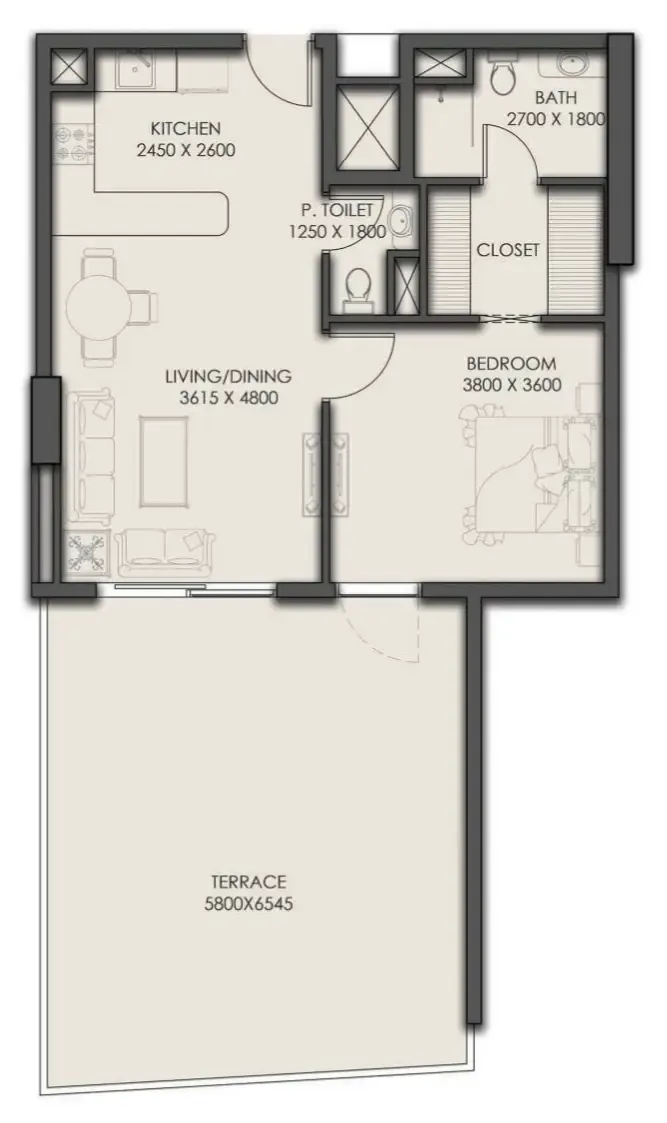 Park Group Park Residency floor plan