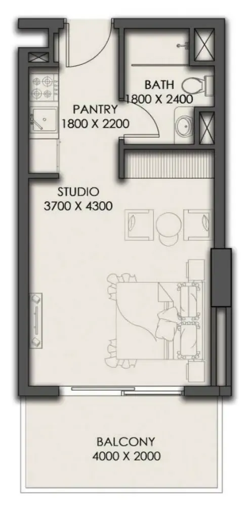 Park Group Park Residency floor plan