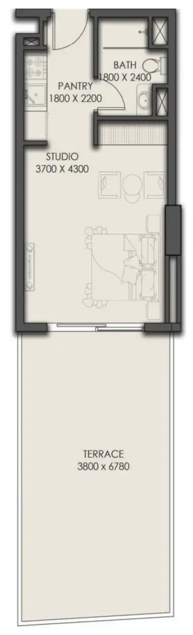 Park Group Park Residency floor plan