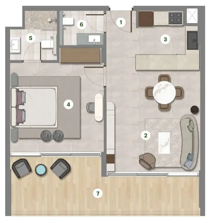 Alishaan Developments Parkgreen Residences floor plan
