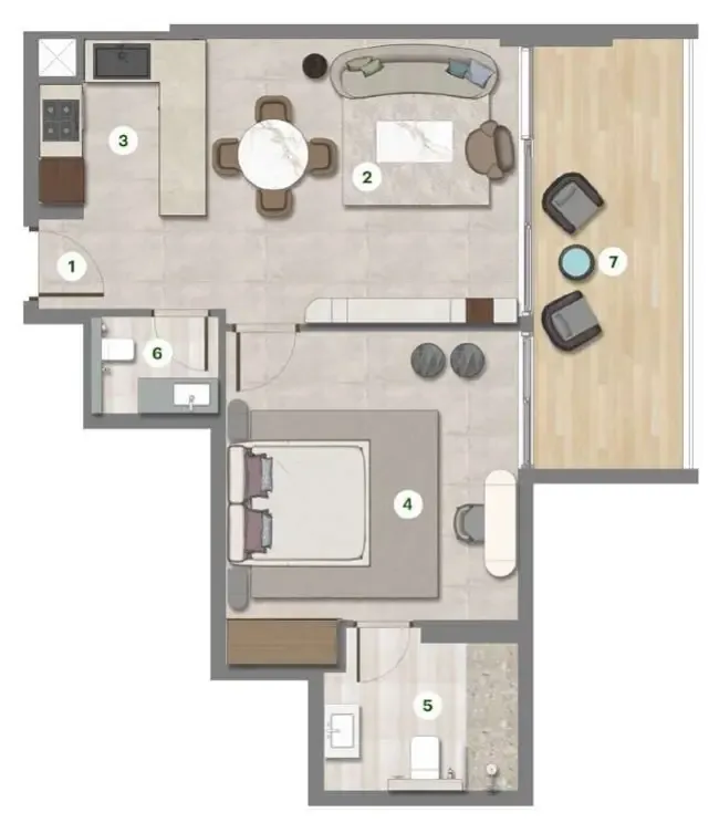 Alishaan Developments Parkgreen Residences floor plan