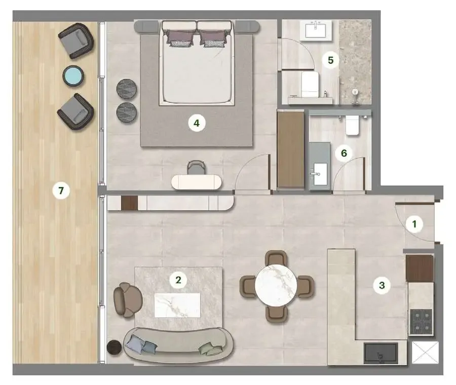 Alishaan Developments Parkgreen Residences floor plan