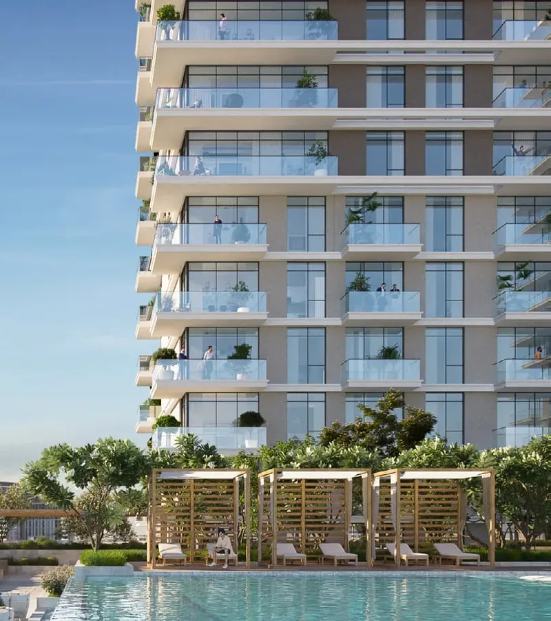 Exterior at Parkside Hills in Dubai Hills Dubai