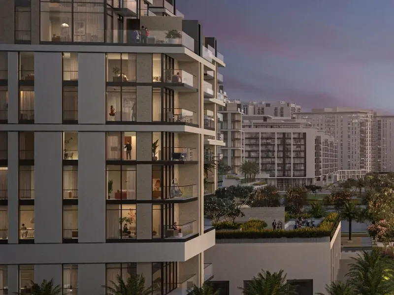 Exterior at Parkside Views in Dubai Hills Dubai