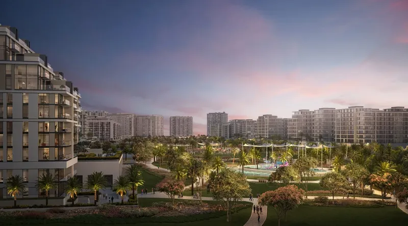 Exterior at Parkside Views in Dubai Hills Dubai